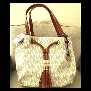 Michael Kors Large gathered tote